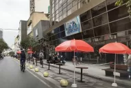 La Municipalidad cede espacios en semipeatonales para que los bares instalen mesas