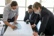 Intendentes de dos ciudades ultimaron detalles para llevar adelante el proyecto de la ciclovía