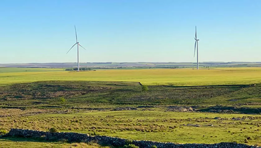 AMIGABLE CON EL AMBIENTE. En términos de sustentabilidad ambiental, la generación de energía eólica desde Los Teros significará una reducción de emisiones de 8,8 millones de toneladas de CO2 en 20 años.