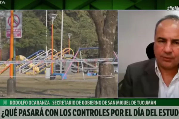 Cerrarán parques y plazas de la capital por el fin de semana y por el Día del Estudiante