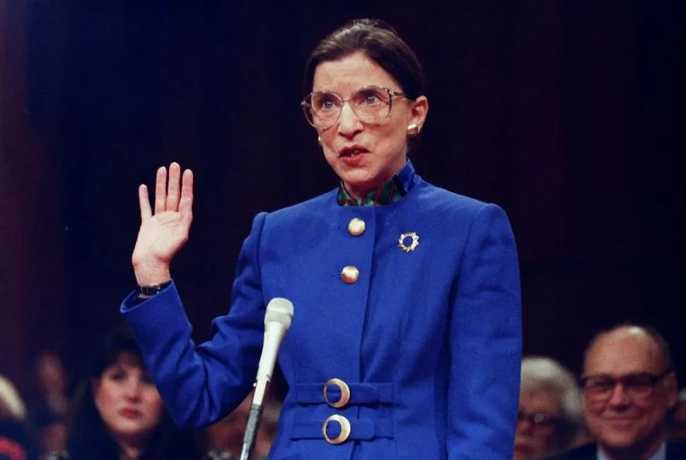 RUTH BADER GINSBURG. Su muerte agita las elecciones presidenciales. Reuters