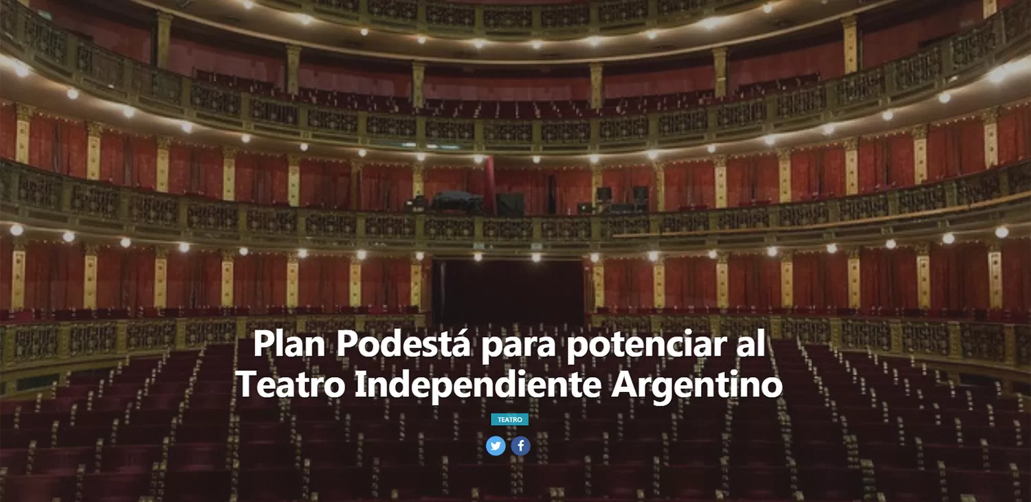 Prórroga: amplían plazos en el Instituto de Teatro