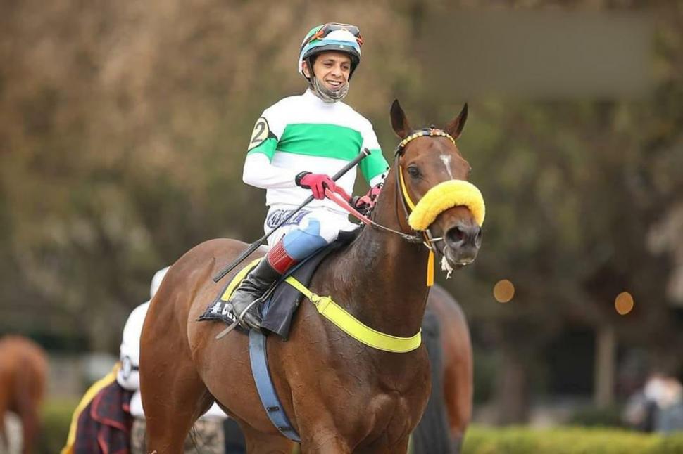 INVICTO. Sarfo ganó en Palermo y será el representante tucumano en la “Polla”.