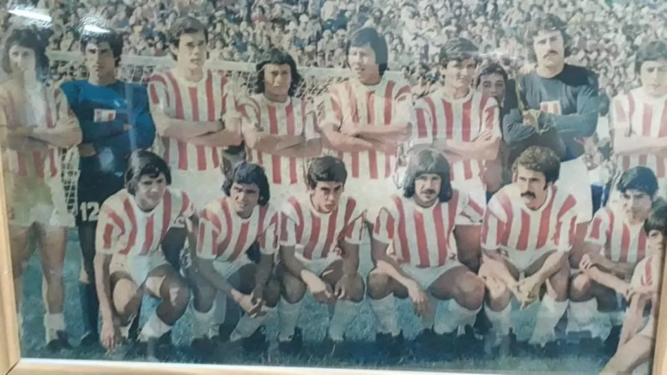 DEL ALBÚM DE LOS RECUERDOS. Una de las formaciones de San Martín en los años 70