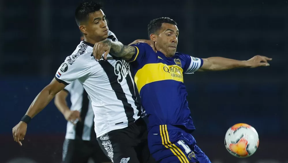 ENTONADO. Boca llega a Medellín luego de haber ganado, el jueves, en condición de visitante ante los paraguayos de Libertad, equipo dirigido por Ramón Díaz.