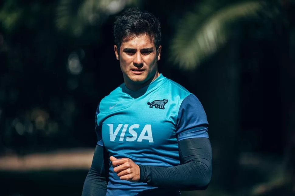 TOMAS ALBORNOZ. Puede jugar tanto de apertura como de fullback. 