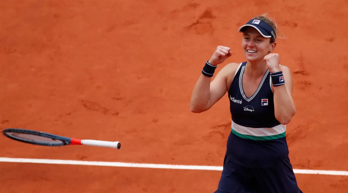 POCO DESCANSO. Podoroska saldrá mañana a buscar un lugar en semifinales. 