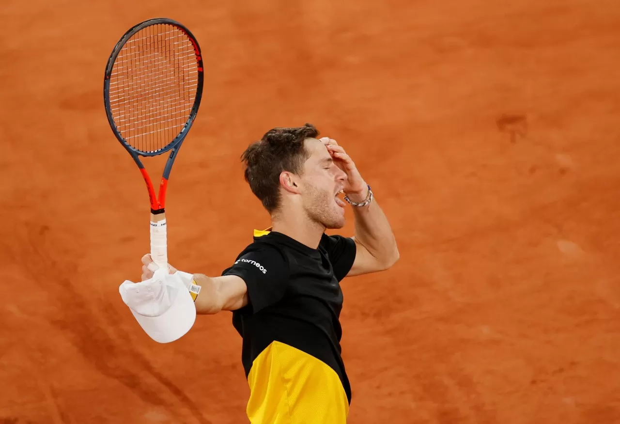 ROLAND GARROS. Diego Schwartzman tuvo un brillante desempeño.