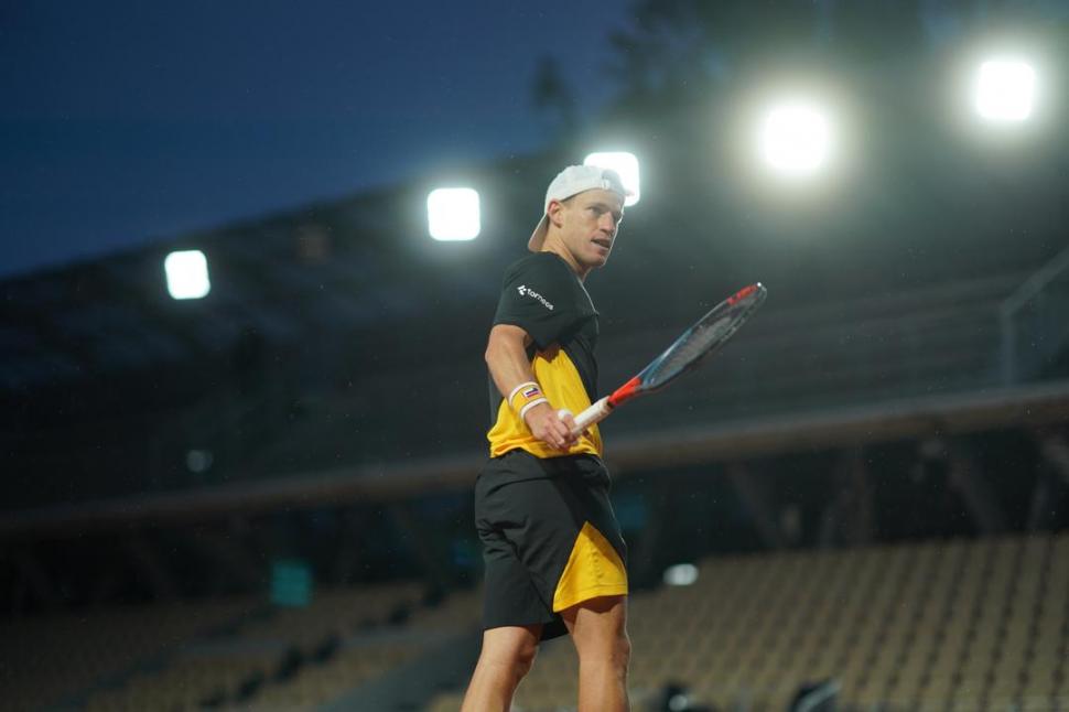 CON FE. Si algo sumó “Peque” estas últimas semanas, es confianza en sí mismo.  fftennis - roland garros