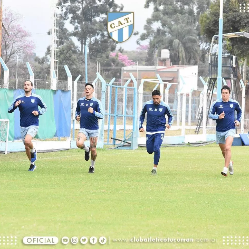 VOLVIERON. Melano, Heredia y Ortiz regresaron a Atlético luego del vencimiento de sus contratos. El equipo los necesita y eso quedó demostrado en el amistoso. cat