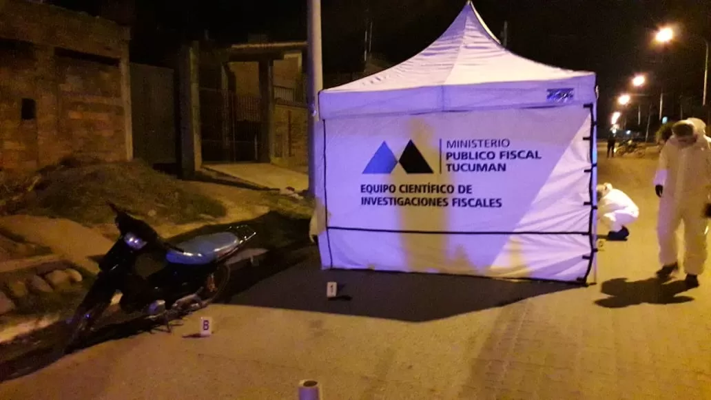 El lugar del crimen en El Colmenar.