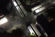 Con 100 colectivos bloqueando el centro, UTA paraliza el transporte hasta cobrar los sueldos