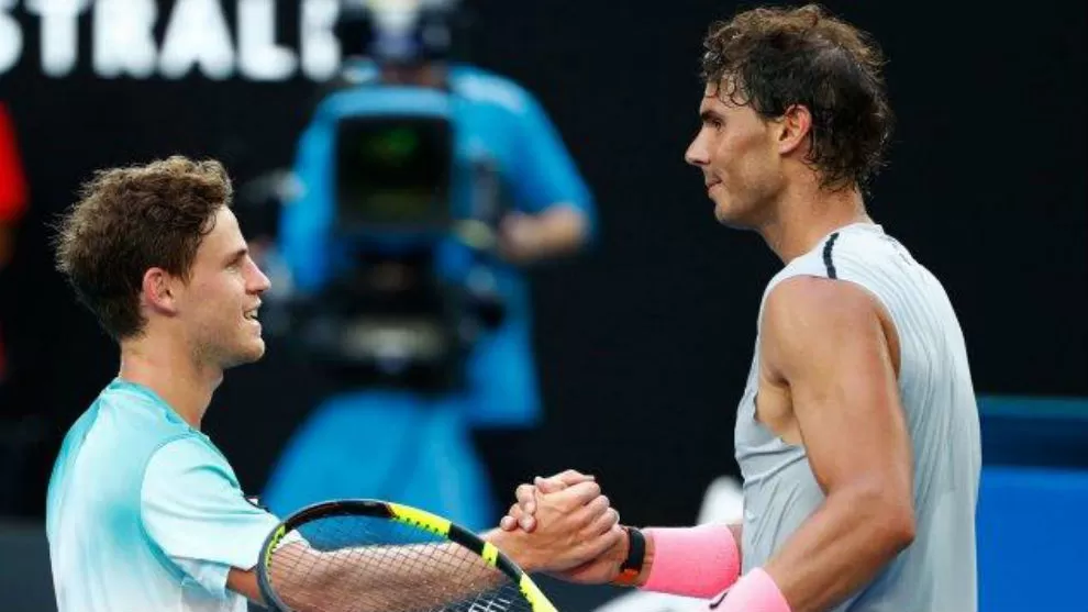 Rafael Nadal y Diego Schwartzman.