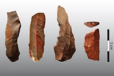 Hace 300.000 años el hombre ya usaba  el calor para tallar herramientas de piedra