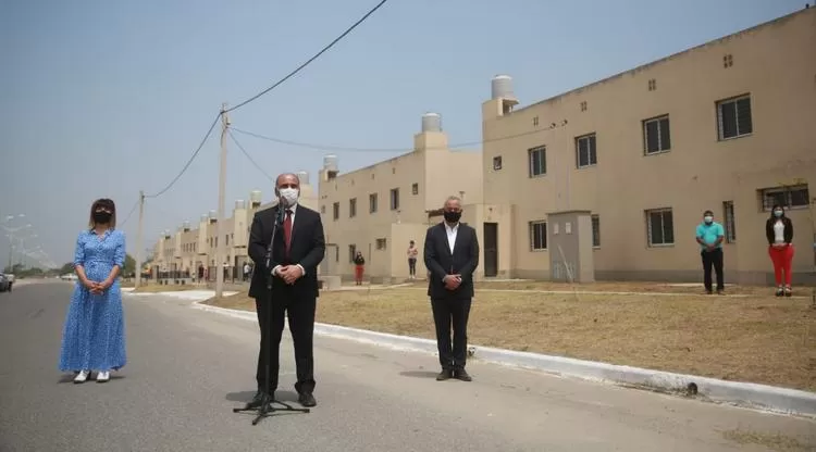 Las viviendas entregadas en Lomas de Tafí se edificaron entre 2015 y 2019