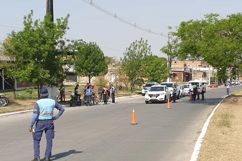 CONTROLES EN LA CIUDAD JARDÍN. Foto: Prensa YB