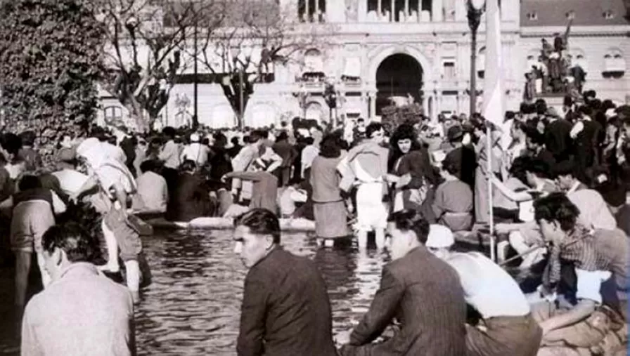 EN FORMA REMOTA. Sectores del peronismo están organizando una movilización virtual, con la idea de que supere en número a la original, ocurrida hace 75 años.