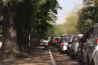 Una caravana de autos se sumó al banderazo en Yerba Buena