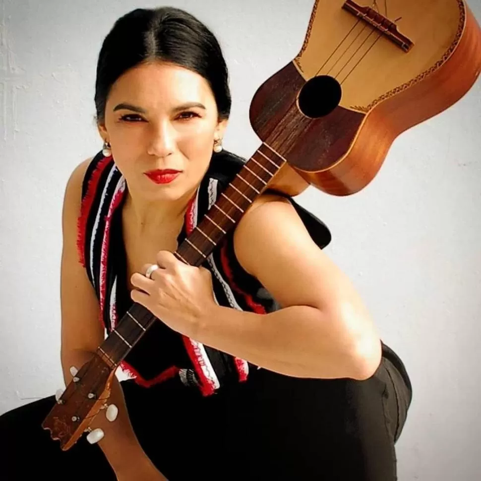 CHARO BOGARÍN. La cantante chaqueña fue integrante del dúo Tonolec. 