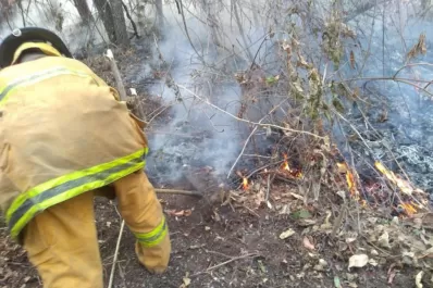 Vuelve el fuego a San Javier y sospechan que es intencional