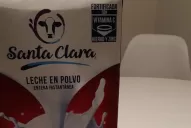 Denuncian la venta de cajas de leche del Estado