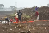 Alrededor de 30 familias tomaron el terreno donde había sido hallado el cuerpo de Abigail