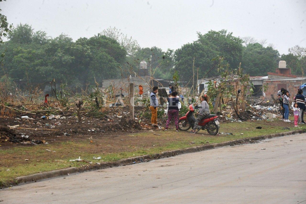 Alrededor de 30 familias tomaron el terreno donde había sido hallado el cuerpo de Abigail