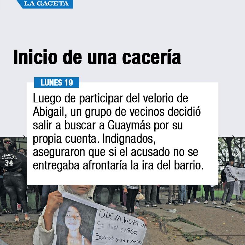 Cronología del caso Abigail