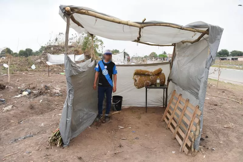 EN VILLA MUÑECAS. Voceros de un fideicomiso afirman que los terrenos fueron usurpados. Foto: LA GACETA / Analía Jaramillo