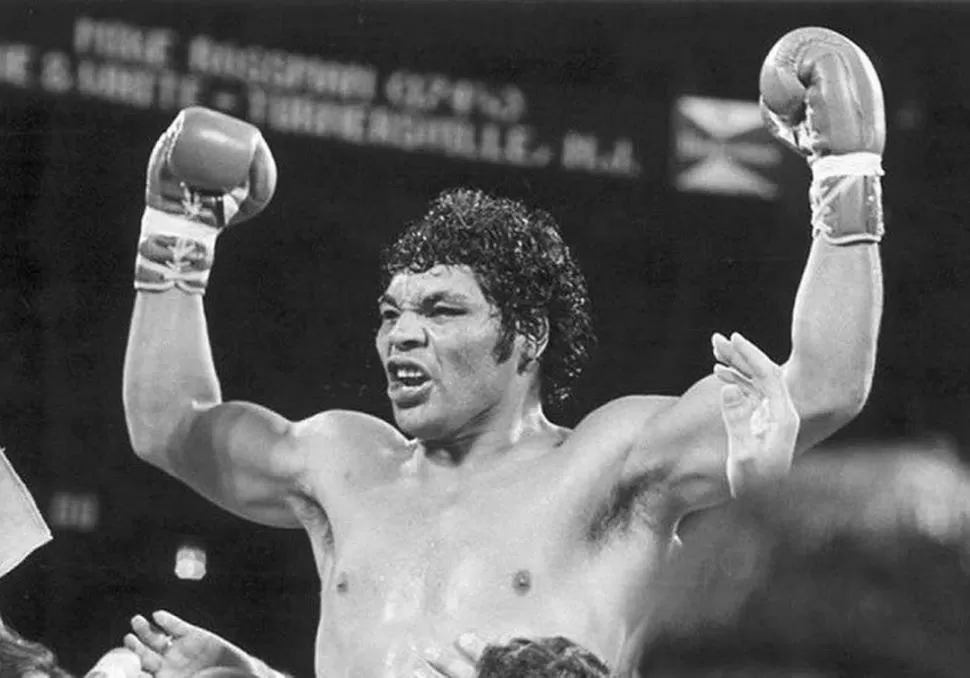 UN GRAN CAMPEÓN. Galíndez protagonizó 67 peleas; ganó 52 (34 por KO) y perdió nueve. 