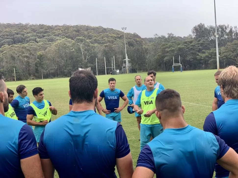 LLUVIOSO. Un fin de semana pasado por agua para el seleccionado.   