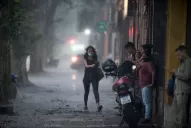 Lluvia, viento y granizo, en imágenes