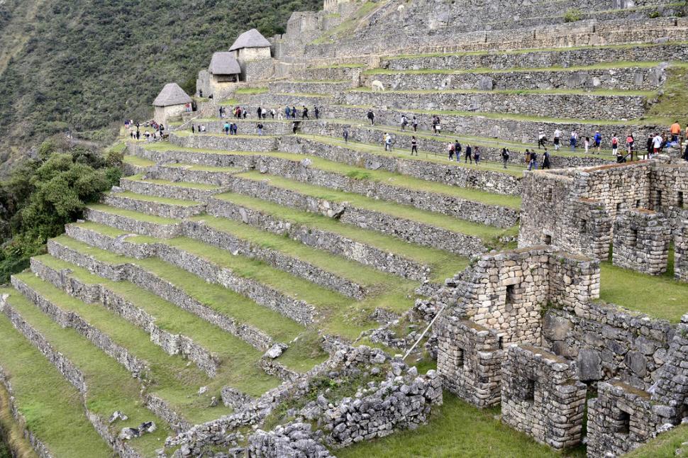 TERRAZAS. De esta manera se cultivaba el maíz.