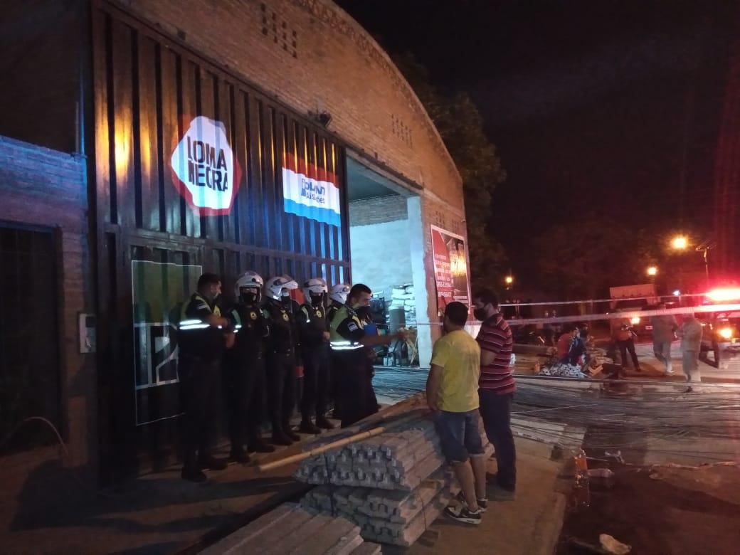 El lugar donde se produjo el derrumbe falta. LA GACETA/FOTO DE OSVALDO RIPOLL