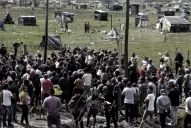 Unos 4.000 policías de la Bonaerense desalojaron los predios usurpados en Guernica