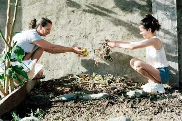Educando a los niños en el reciclaje