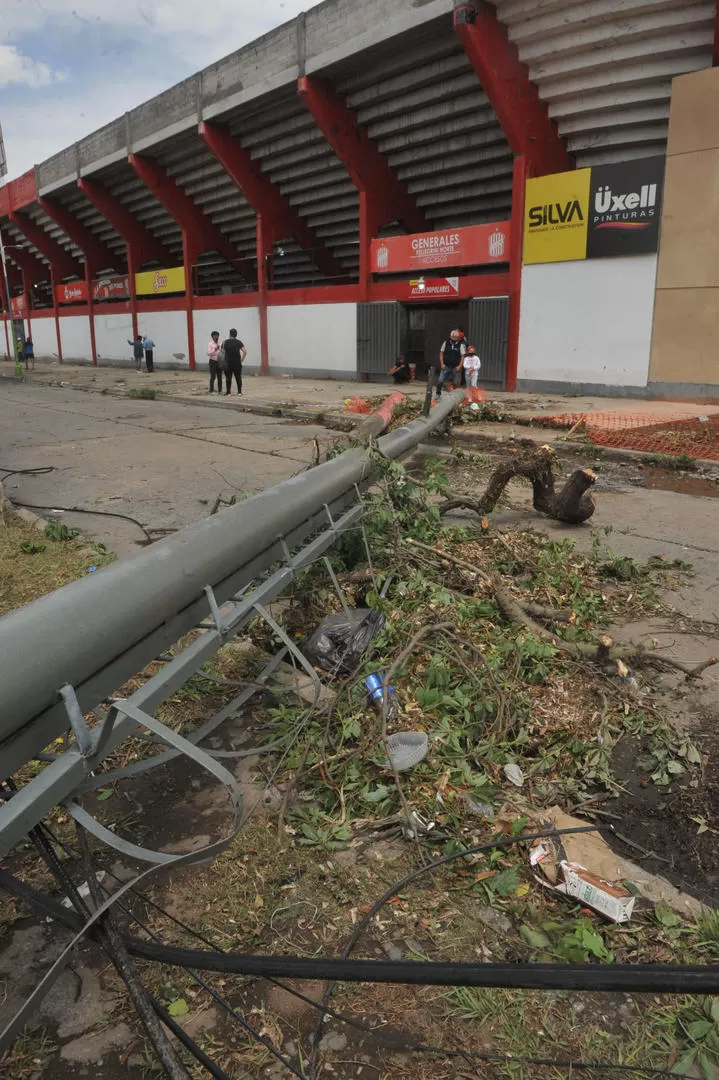 NO VAN MÁS. Las viejas columnas serán eliminadas y en su lugar se emplazarán estructuras de una envergadura mucho mayor. 