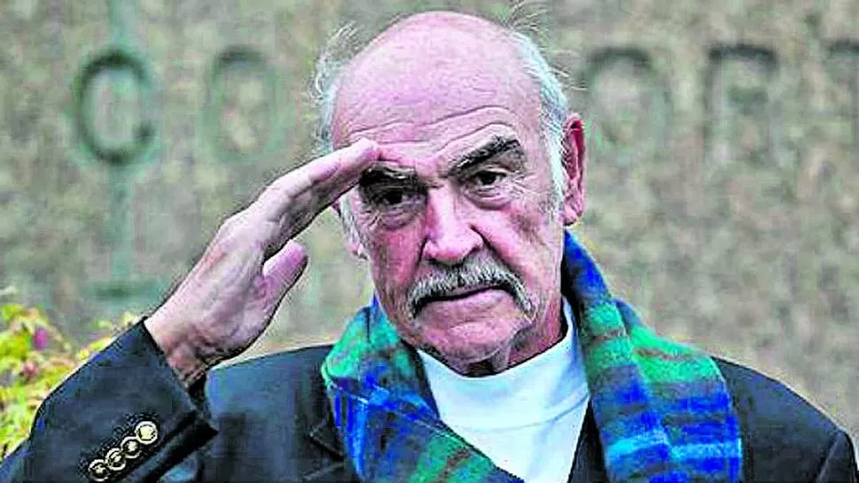 ABANDERADO. Sean Connery siempre se reivindicó escocés. 