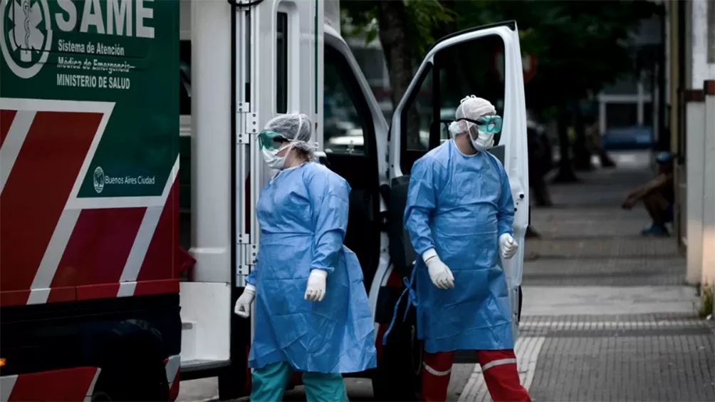 CORONAVIRUS. Ciudad de Buenos Aires. Foto: Télam