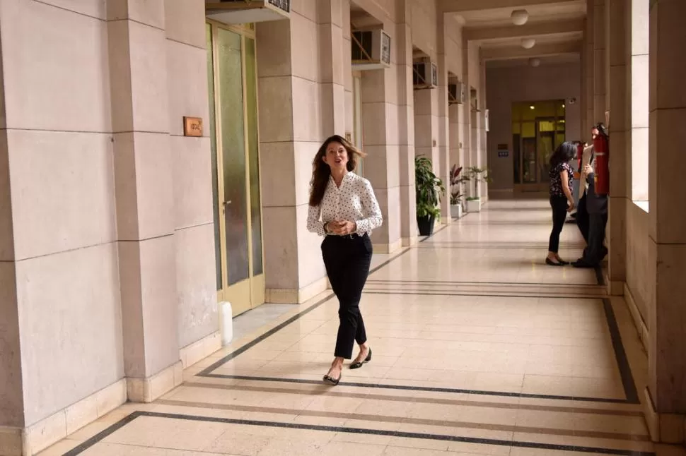 SIN PAUSA. La presidenta de la Corte, Claudia Sbdar, inició el trámite el lunes, que fue un día no hábil en la Justicia. la gaceta / foto de Inés Quinteros Orio (archivo)