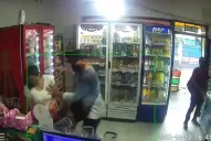 Video: dos delincuentes asaltaron un drugstore, otra vez en Barrio Norte
