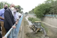 Manzur destacó la tecnología instalada en el Canal Sur que permite anticipar posibles crecidas