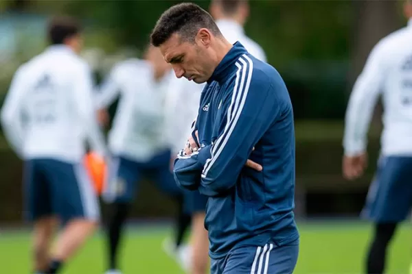 Scaloni: me da la sensación de que no hay un criterio exacto en el VAR