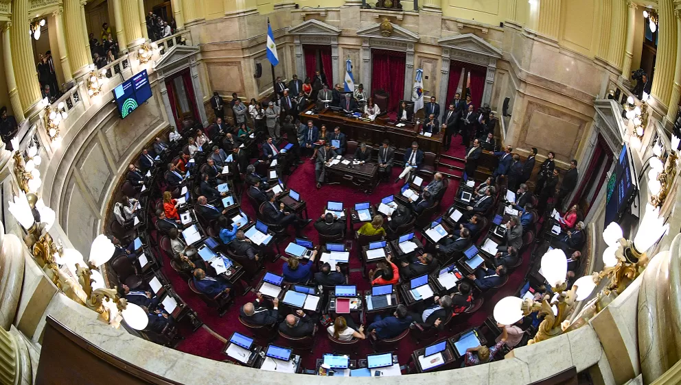 Senado de la Nación. La Cámara Alta dio media sanción al proyecto el 4 de febrero.