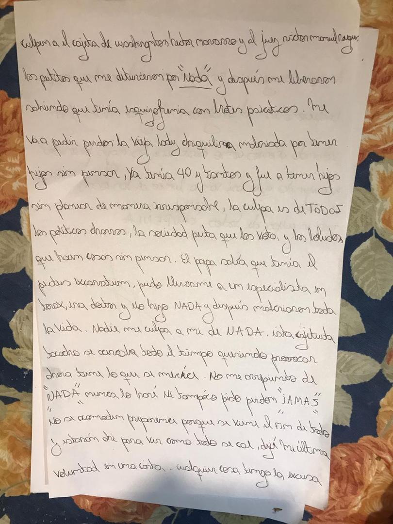 EL FEMICIDA. Mauricio Parada Parejas se suicidó luego de cometer el crimen. 