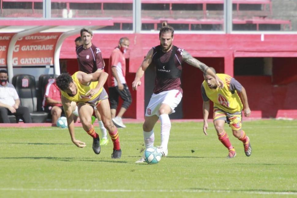 BUENAS SENSACIONES. Purita fue uno de los titulares de San Martín. Se mostró feliz por el rendimiento colectivo y por volver a jugar un partido después de mucho tiempo.