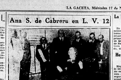 Hojeando el Diario: noviembre, el mes de la radiofonía tucumana