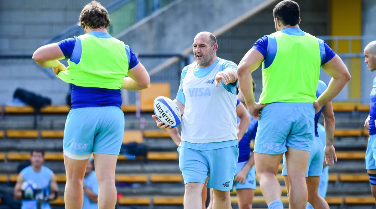 INDICACIONES. Ledesma espera dar otro golpe el sábado contra los Wallabies.