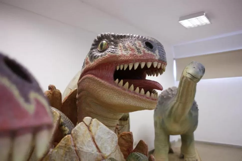 MAQUETA. La muestra de dinosaurios es una de las más exitosas.  