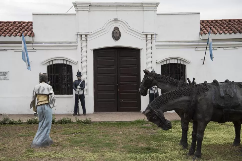 CASA HISTÓRICA. Una de las réplicas.